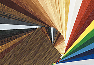 Sonderdekore genarbt/glatt